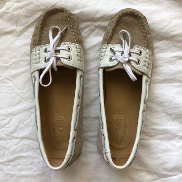 sebago bala boat shoes size 8